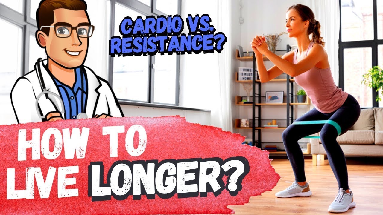 STUDY: How to Live LONGER? [🏋Resistance Workout vs.🏃 Cardio Exercises]