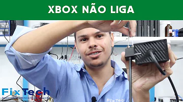 O que significa a luz branca na fonte do Xbox One?