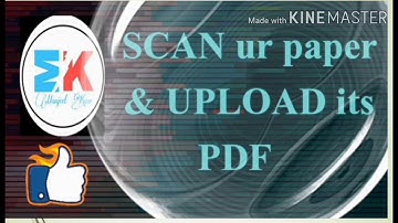 Panjab University, How to scan & upload answer sheets through email - id