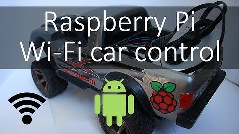 Raspberry Pi car control with Wi-Fi