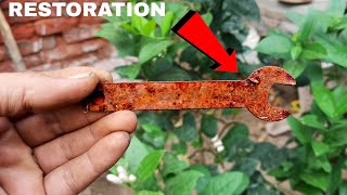 wrench Restoration | Old Rusty Wrench Restoration