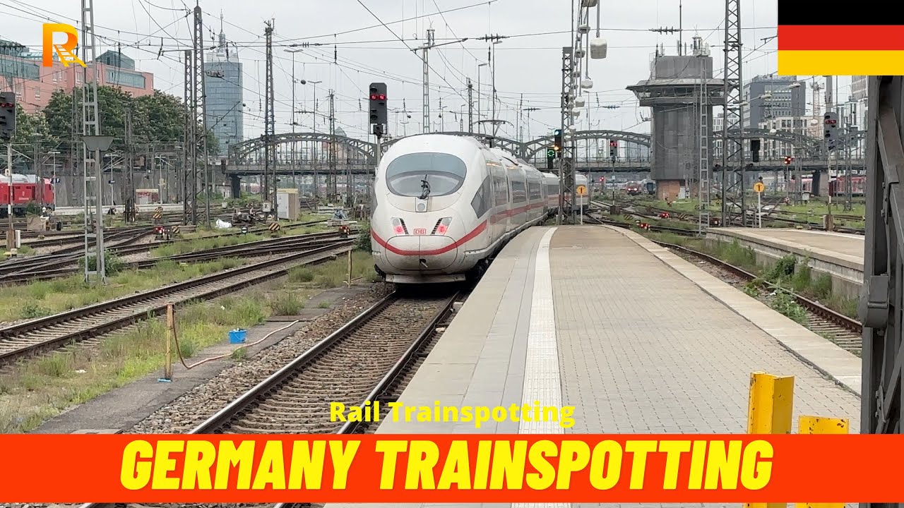 4K Ultimate Trainspotting Adventure across rail locations in Germany and Austria