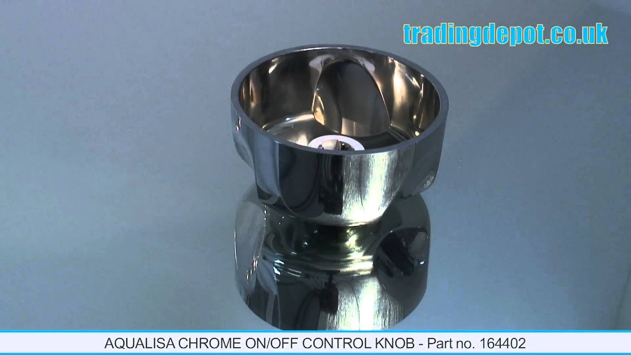 TRADING DEPOT: Aqualisa Chrome on/off control knob Part no: 164402 ...