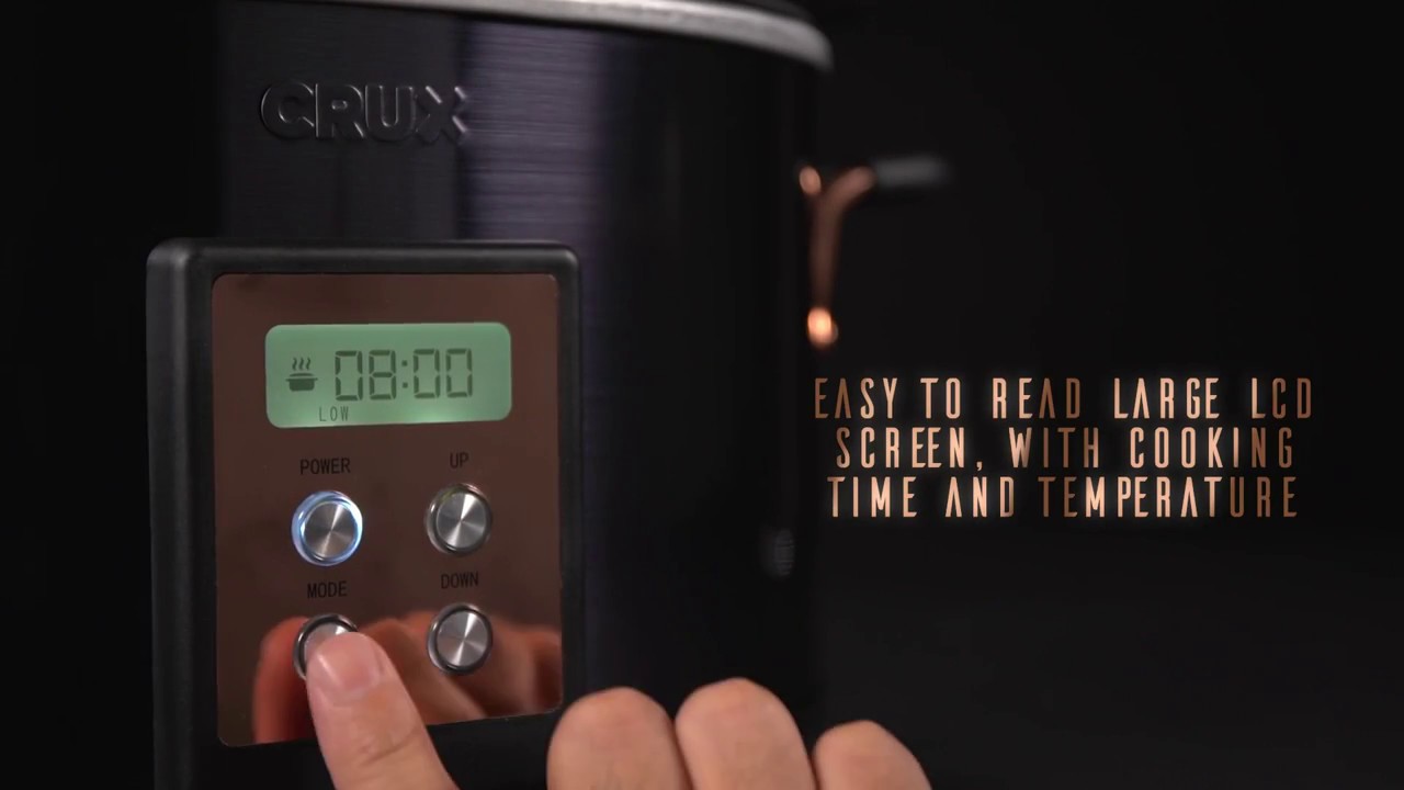 Crux 6-Qt. Programmable Slow Cooker, Created for Macy's - Macy's