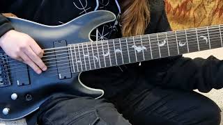 Schecter Damien Platinum 9 String Test