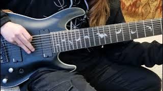 Schecter Damien Platinum 9 String Test