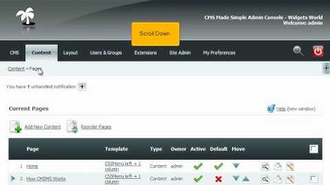 Tutorial: How to hide menu content in CMS Made Simple | LayerOnline Web Hosting