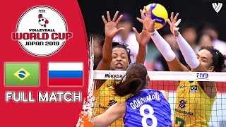 Brazil 🆚 Russia - Full Match | Women’s Volleyball World Cup 2019