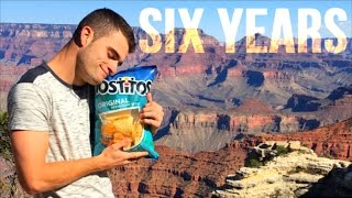 Six Years Of Travel in 3 Minutes - All Around The World
