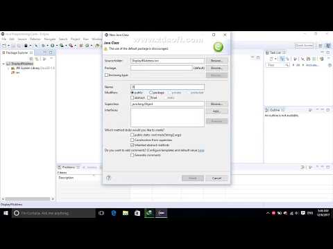 Java Programming - Display IP Address On Your Computer (Eclipes)