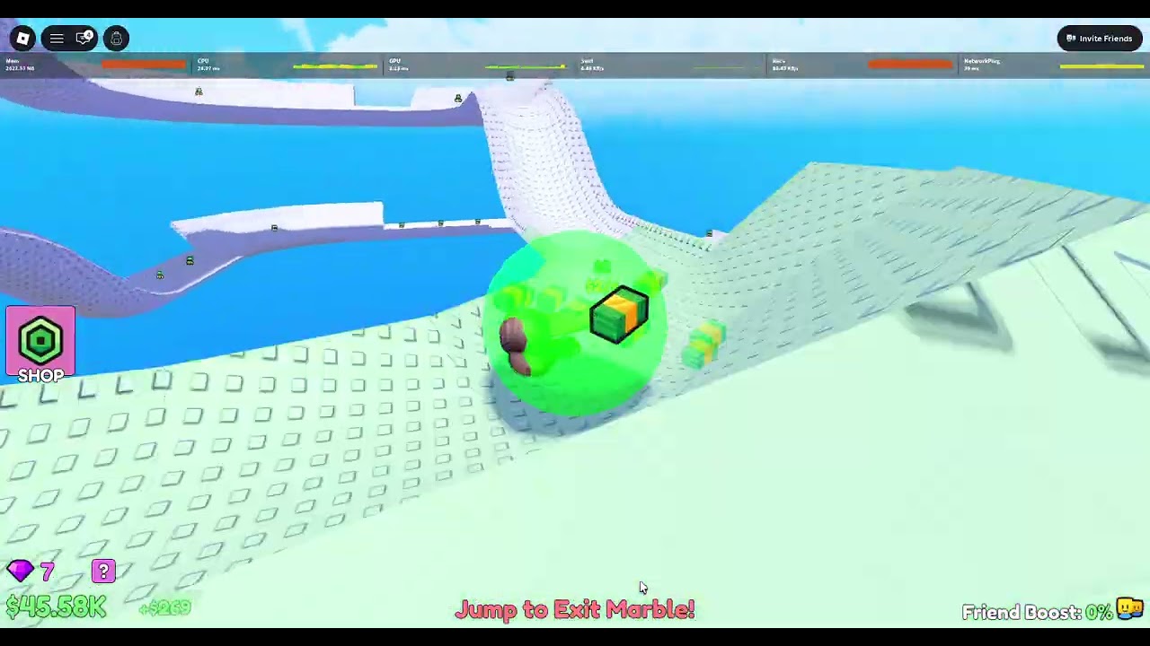 play  build a marble :)
