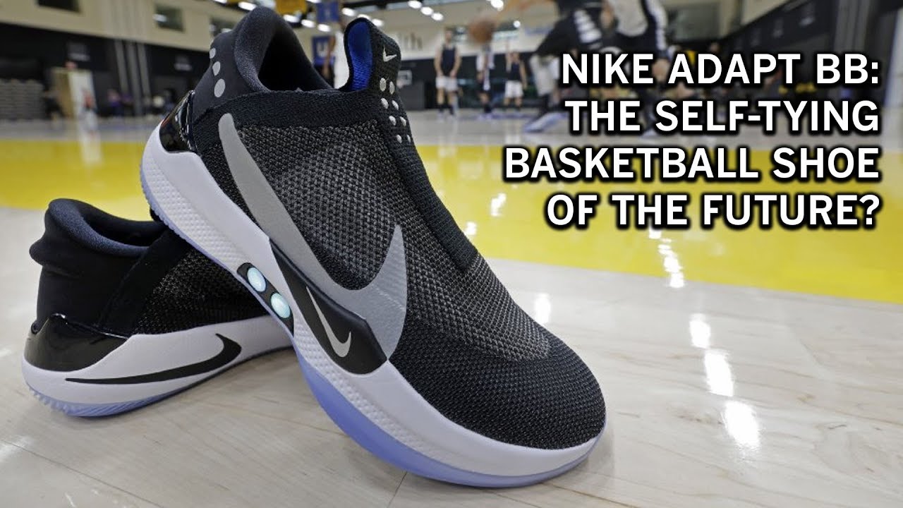 Nike's new self-tying shoe is trying to change basketball - YouTube