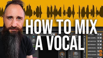 How To Mix a Vocal in the Mix
