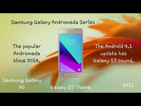 Samsung Galaxy A1-A100  Andromeda Series  Startup Sounds  2010-2109   2020 Version 