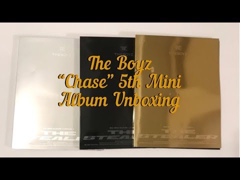 Unboxing The Boyz 5th Mini Album Chase (Chase, Stealer, and Trick Ver.)
