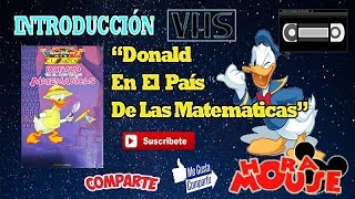 Vhs Donald En El Pais De Las Matematicas Introducción
