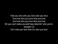 Who You Love - John Mayer (feat. Katy Perry) (Lyrics)