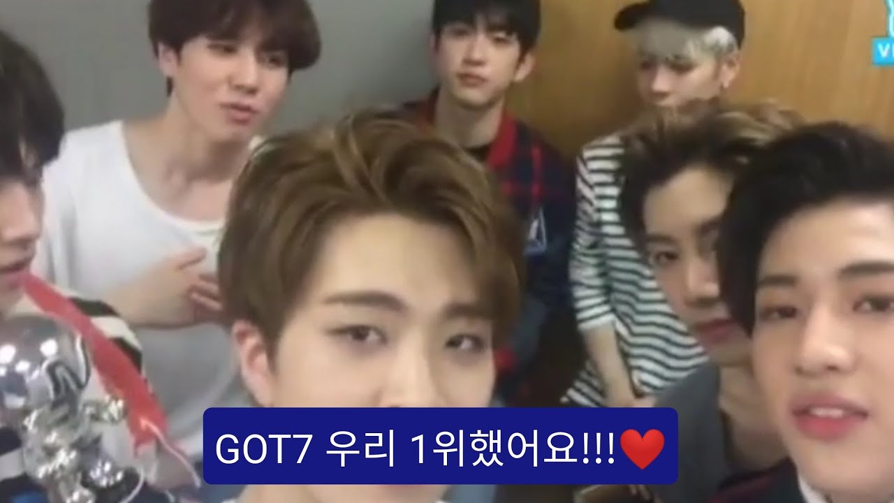 thaisub​ 310316 GOT7 우리 1위했어요!!!❤️ #got7invlive​