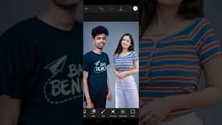 Anushka Sen Ka Sat Photo editing  Only PicsArt App se #shorts poddar ji Editing🔥 screenshot 2