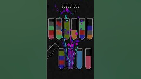 Water sort puzzle level 1660