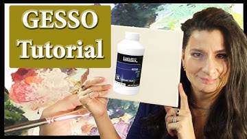 Gesso Tutorial 1 of 8 videos In Gesso Video Series