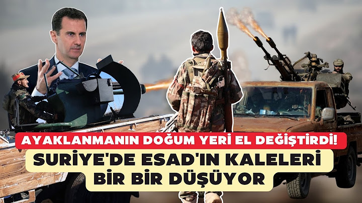 Suriye'de bir devrin sonu! Muhalifler Şam'a girdi, Esad yönetimi kontrolü kaybetti