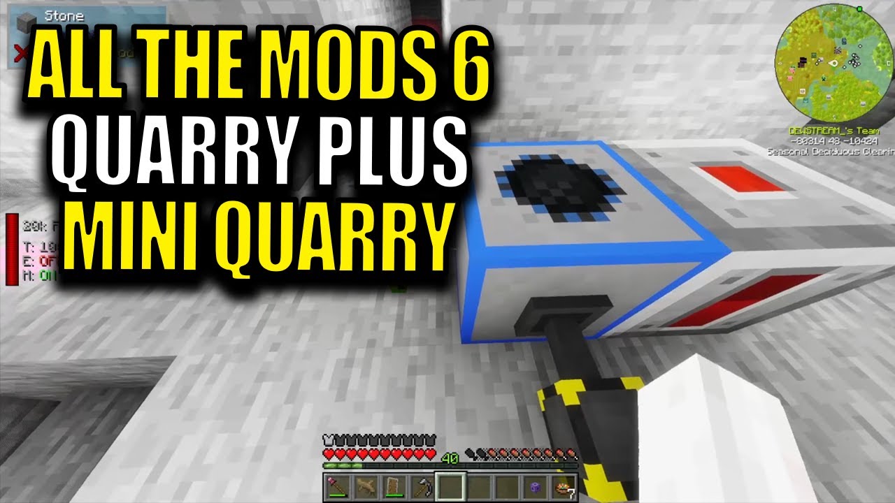 Minecraft All The Mods 6 Modpack Ep 19 Quarry Plus Mini Quarry Youtube Minecraft All The Mods 6 Modpack Ep 19 Quarry Plus Mini Quarry Youtube