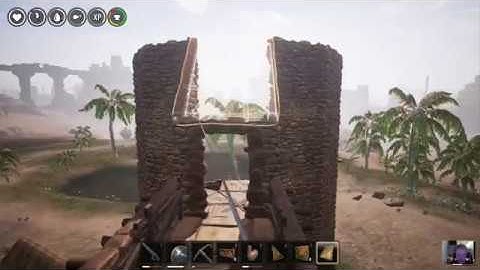 Conan Exiles - episode 4 - Building a tower!