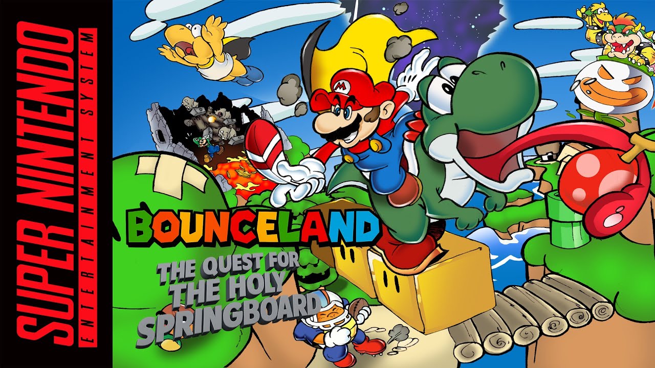 Bounceland: The Quest for The Holy Springboard – SMW ROM Hack