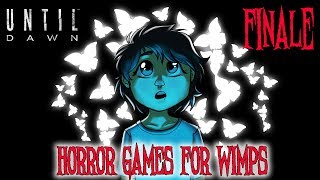 Until Dawn - FINALE - Horror Games for Wimps
Dawn is so close, and while all the kids are currently alive, none are home free yet. Who will join the Stranger in Hannahs cave, and who will survive Until Dawn?
CONTENT WARNING: Blood. Dead Body. Body Horror. Did I miss anything? Ask to tag.
TIMESTAMPS:
2:23 - The Wendigo bursts out of the water
5:15 - A loud, sudden noise begins a chase scene
10:04 - A loud, sudden, piercing shriek
Thank you so much for watching this series, especially if you watched the whole thing. I am very grateful to have you watching.
Until next time; wimp, out. Until Dawn - FINALE - Horror Games for Wimps
