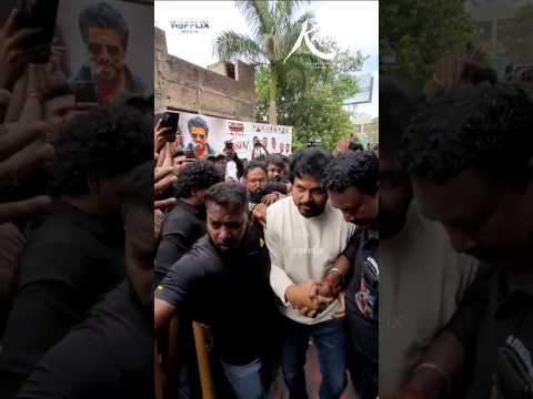 ഏട്ടൻ്റെ പടം കറുപ്പ് ആദ്യ ഷോ കാണാൻ എത്തി കാർത്തി 🖤 | #Karuppu FDFS Celebration | #Karthi #Kollywood