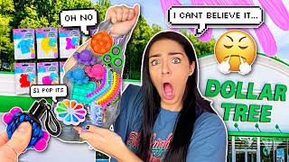 Reviewing DOLLAR TREE Fidget Toys! *are they worth it?* 😤💰