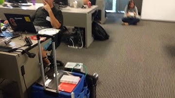 Awesome BB8 Bot demo at Nodebots Day Dallas