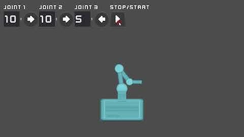 Godot robot arm with improved controls test
