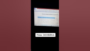 Shortcut - How to change small letters to capital letters #msword #shorts #trending