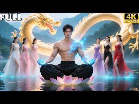 شاب فقير صاعقه البرق فأيقظ قوته ست حوريات فاتنات يتسابقن على روحه ليعيد تشكيل جسده الذهبي الخالد