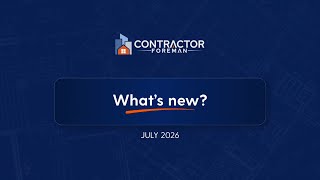 What’s new - July 2026