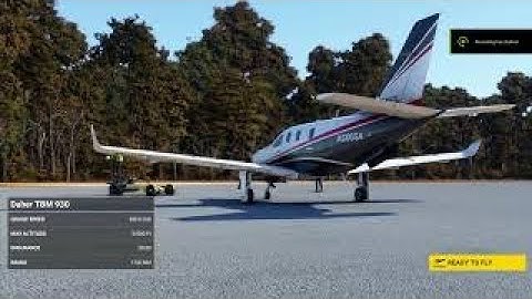 Microsoft Flight Simulator 2020 RNAV Tutorial TBM 930