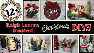 VINTAGE Ralph Lauren Inspired CHRISTMAS DIYS on a Budget