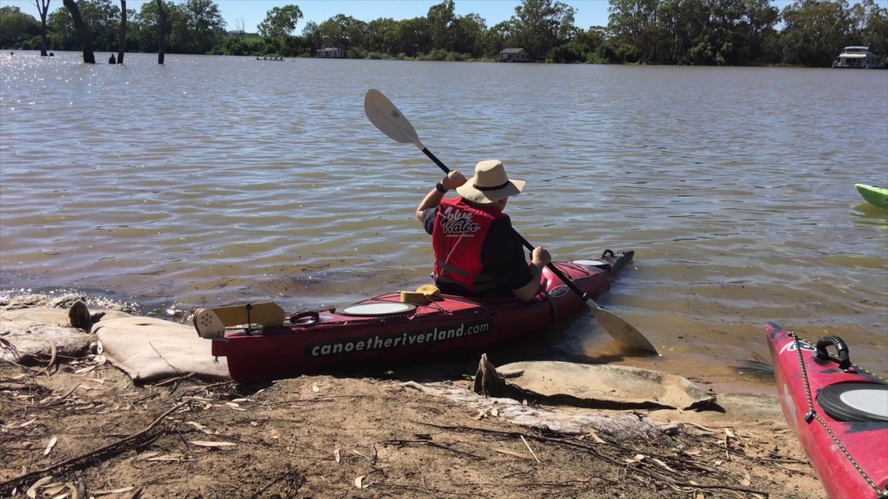 Steve DOES go kayaking at Renmark on The Adelaide Show YouTube