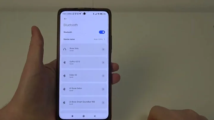 How to Pair BOSE Smart Soundbar 900 with other Devices via Bluetooth?