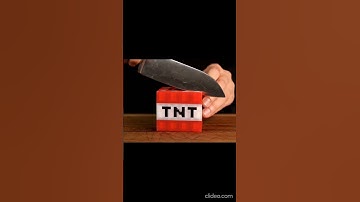 💣 Cutting a Realistic Minecraft TNT Block | Ultimate ASMR Explosion (4K) #asmr #animation #relaxing