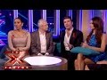 The Judges react to tonight's result | Live Results Wk 8 | Xtra Factor | The X Factor UK 2014