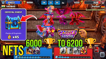 Castle Crush: Epic Battle - Gameplay Walkthrough - NFT Max Cards + Champion League (Android, iOS)