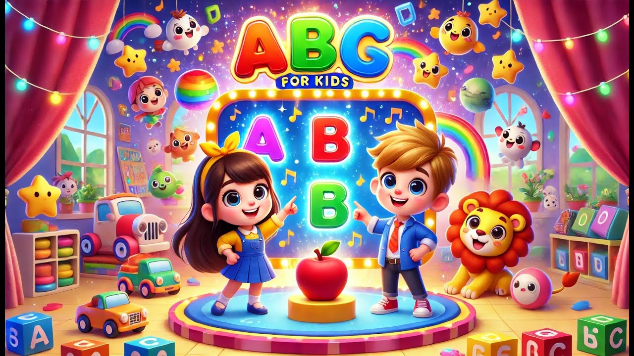 🚀 ABC Song for Kids | Fun & Educational Alphabet Song 🎶 Learn A to Z ...