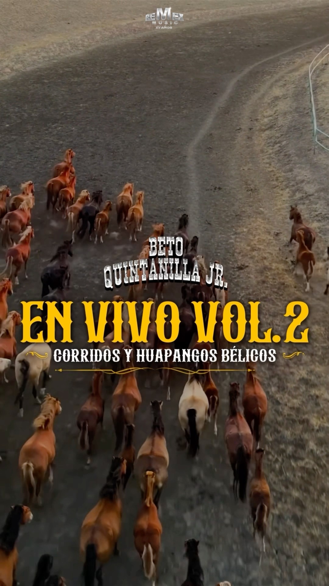 ? VIERNES 31 ?Beto Quintanilla Jr ? con #EnVivo Vol. 2: Corridos y Huapangos Bélicos ?