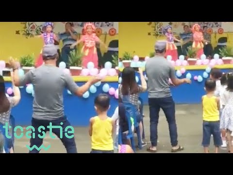 'Father of the Year' Dances along with Daughter