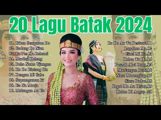 LAGU BATAK TERBARU 2024 ~ TOP HITS LAGU BATAK PALING BANYAK DI DENGAR SAAT INI DI TIK-TOK INDONESIA class=