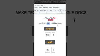 Make text italic in Google Docs | Quick Shortcut