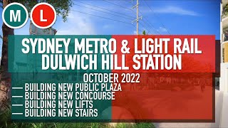 Dulwich Hill Station Sydney Metro & Light Rail October 2022